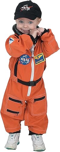 Kid s naranja Junior para disfraz de astronauta