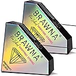 BRAWNA [ 2 pack ] Pre - Inked Mapping String for Eyebrow Mapping - Premium PMU Thread - Brow Measuring Tool - Microblading Supplies - Black