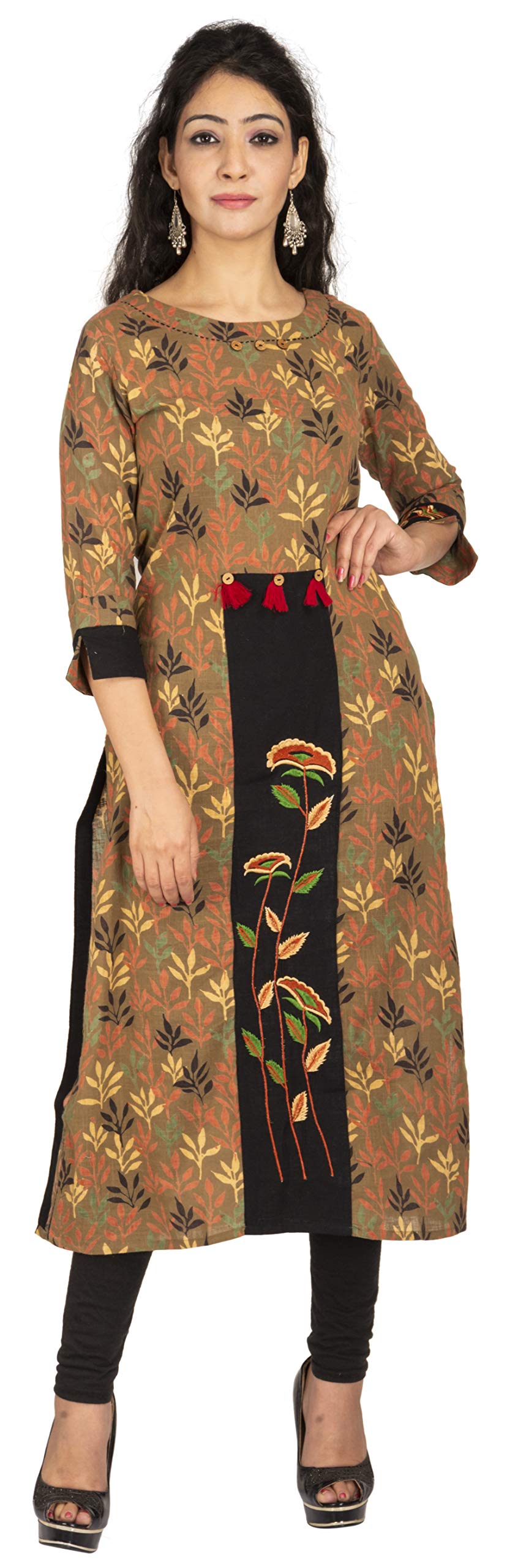 MM LABELS Women's Cotton Kurta-image-28