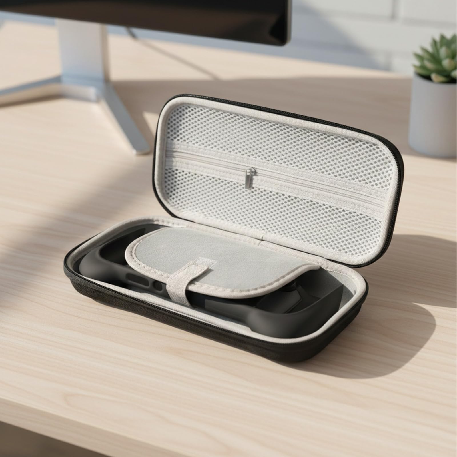 Funda Protectora de 5 Piezas para la Consola portátil Ayn Odin 3, Funda Resistente a Golpes con Bolsillo para Accesorios, Ideal para Almacenamiento, Transporte y protección en Viaje