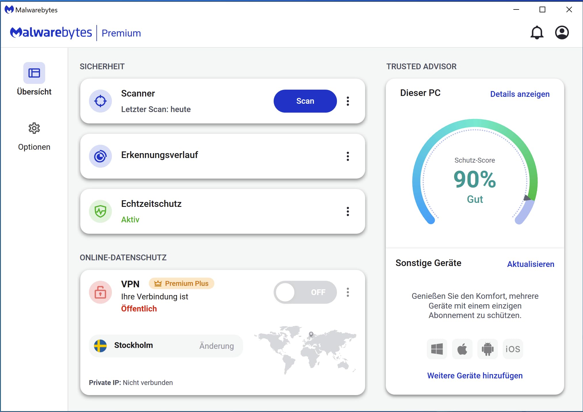 Malwarebytes | Windows/Mac/iOS/Android/Chrome | Premium | 2 Gerät | 18 Monate | Aktivierungscode per Email