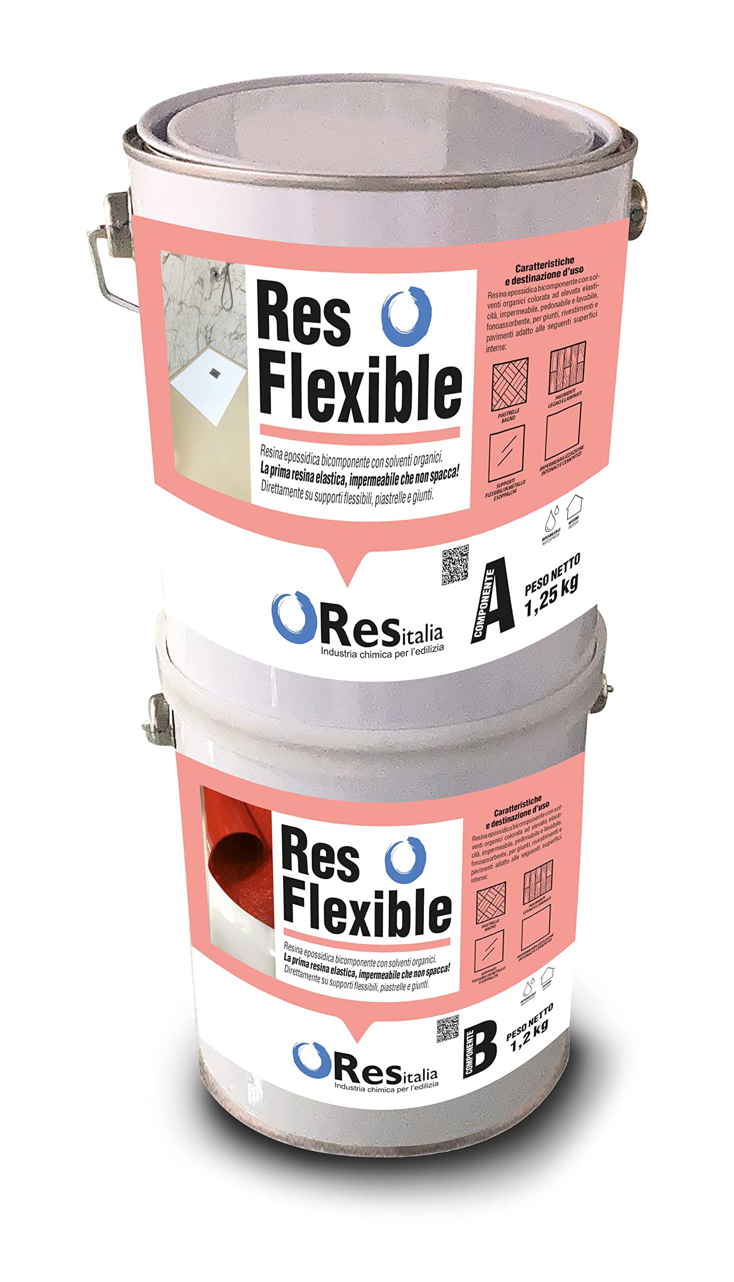 Résine élastique haut de gamme RES FLEXIBLE RAL 1019 durable