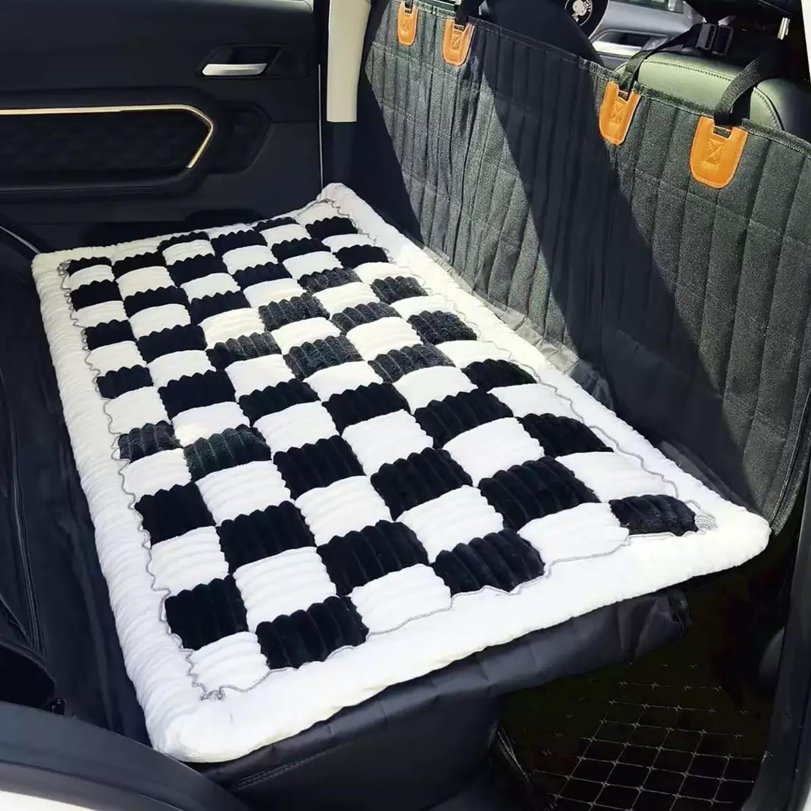 Tapis doux antidérapant chien siège arrière VW Tharu protection