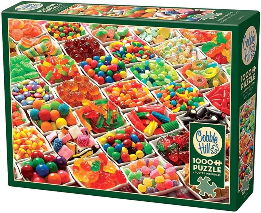 Cobble Hill 1000 Piece Puzzle - Sugar Overload - Sample Poster Included