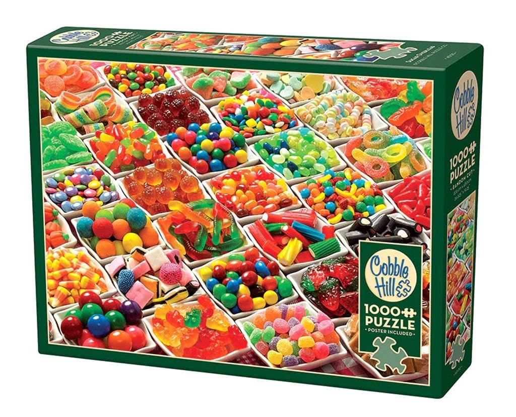 Cobble Hill 1000 Piece Puzzle - Sugar Overload - Sample Poster Included