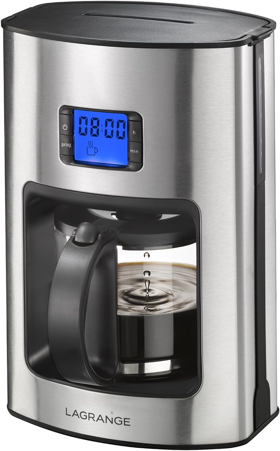 Lagrange 529 001 Naos - Caffettiera a filtro, in acciaio INOX, dimensioni 23,4 x 17,2 x 32,6 cm Lagrange 529 001 Naos - Caffettiera a filtro, in acciaio INOX, dimensioni 23,4 x 17,2 x 32,6 cm