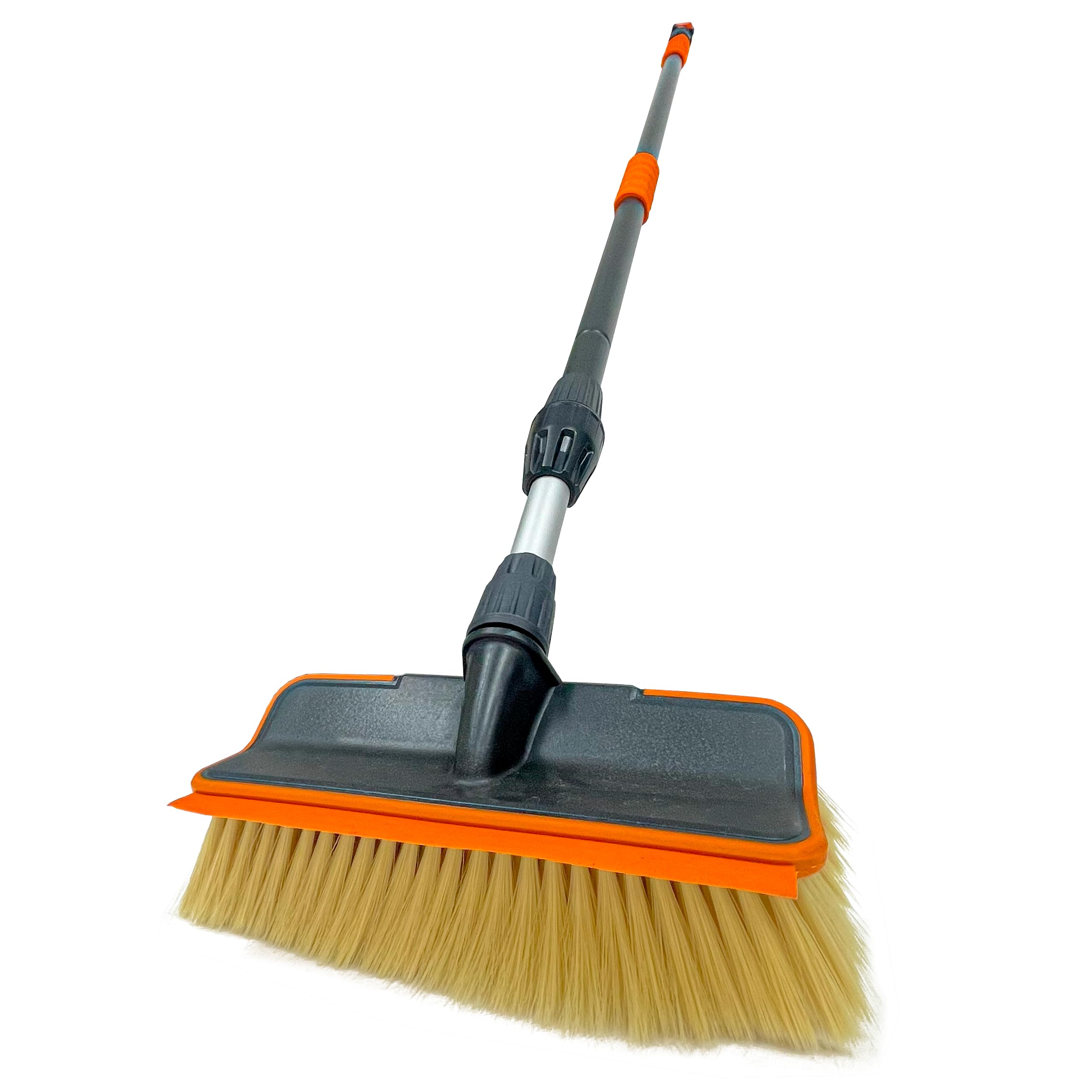 TAMS® Autowaschbürste Teleskop Waschbürste mit Soft-Ventil 110-250 cm (135cm-250cm)