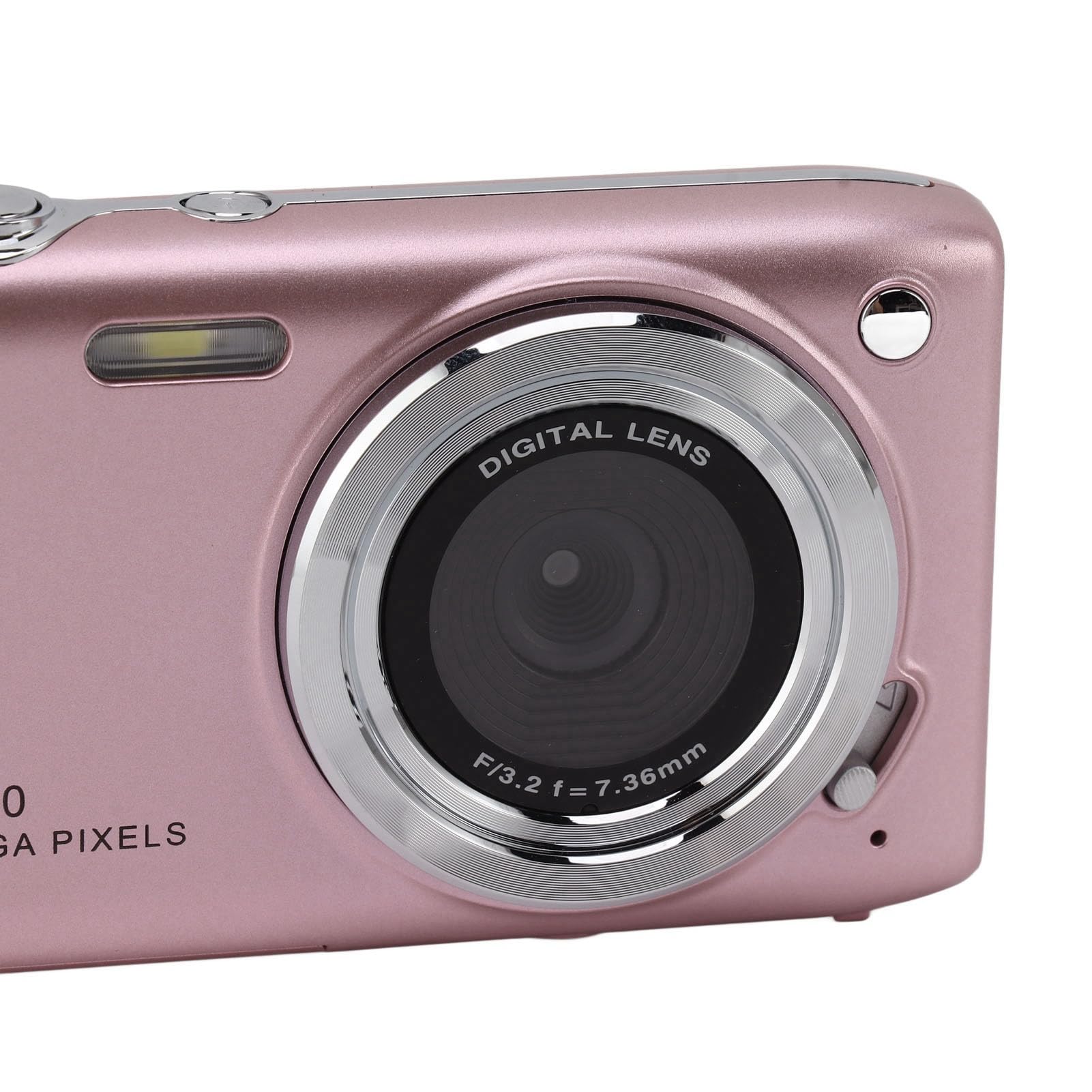 Piccola Fotocamera per Adolescenti, Esposizione Automatica, Schermo IPS da 2,88, 58 MP, Fotocamera Digitale 4K per Viaggi (PINK)
