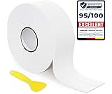 HNNHOME 38mm x 3.2m White Self-Adhesive Bath Sealant Strip, Waterproof Sealing Tape Caulk Strip for Kitchen, Bathroom, Wall Corner, and Sink (White, 1)