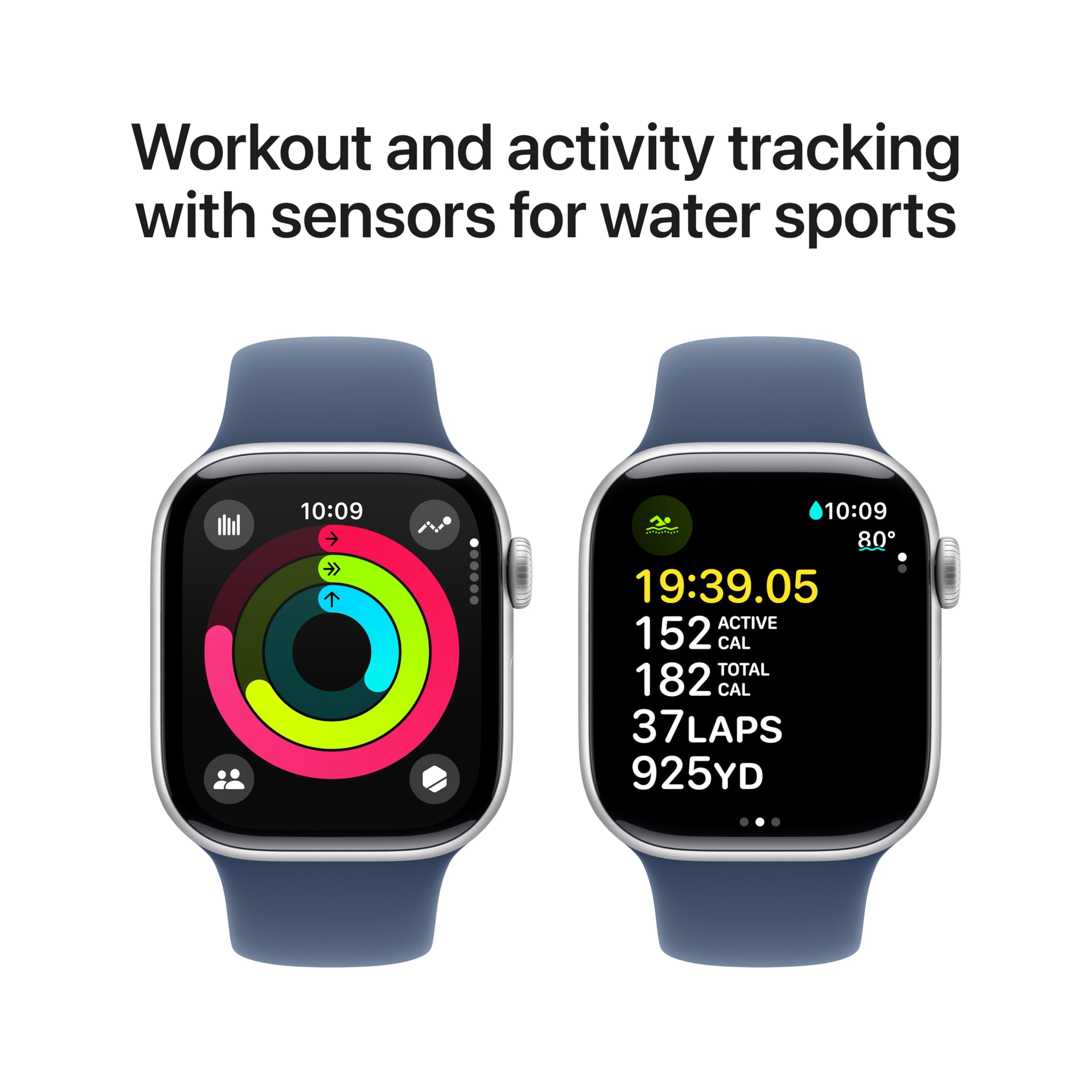Amazon.com: Apple Watch Series 10 [GPS + Cellular, 46mm] - Silver 