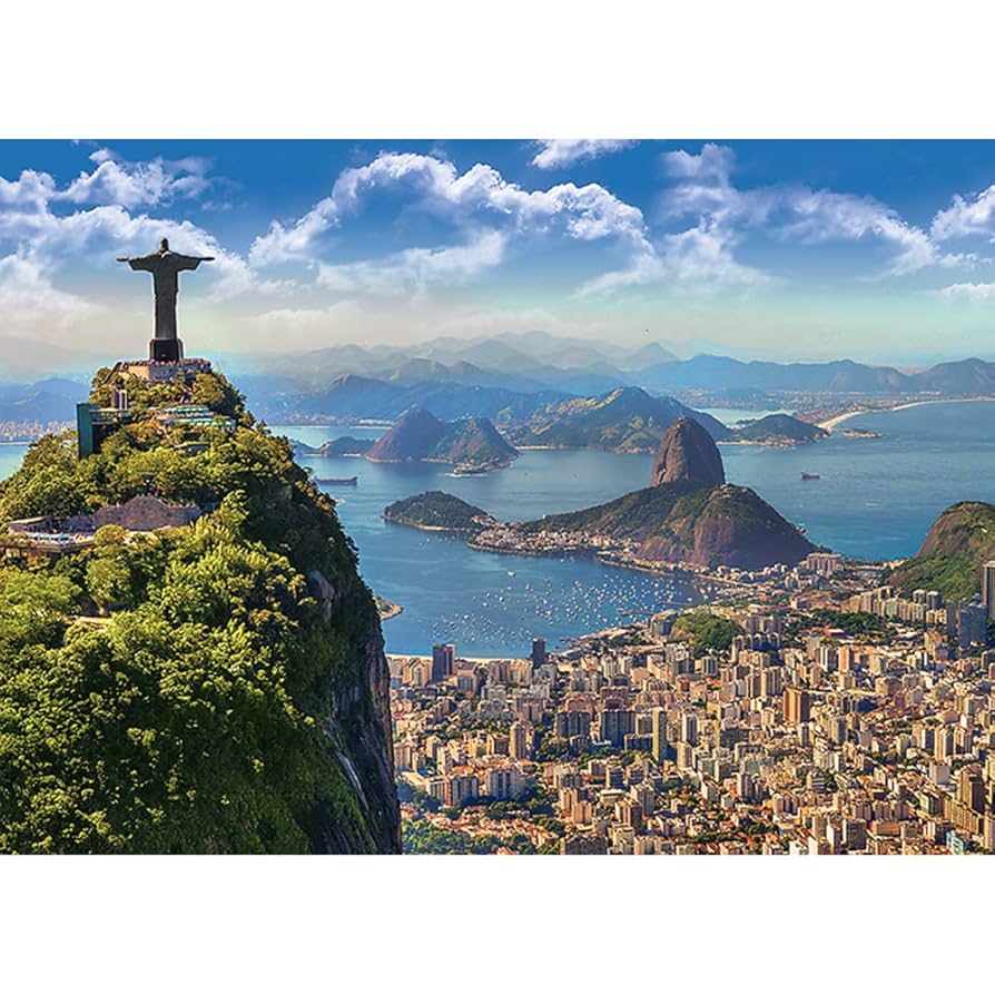 Amazon.com: Trefl Rio de Janeiro 1000 Piece Jigsaw Puzzle