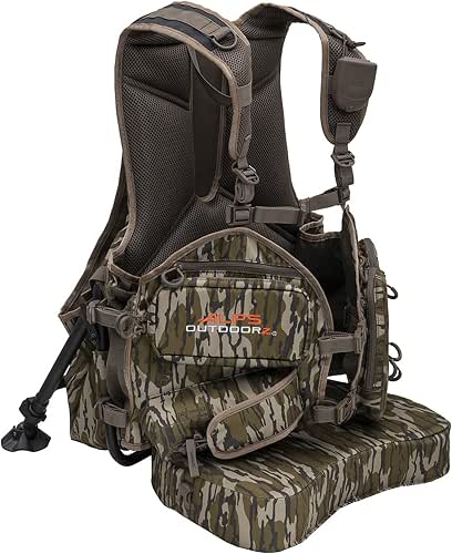 ALPS OutdoorZ Grand Slam Turkey Vest w/Memory Foam Seat, Sit