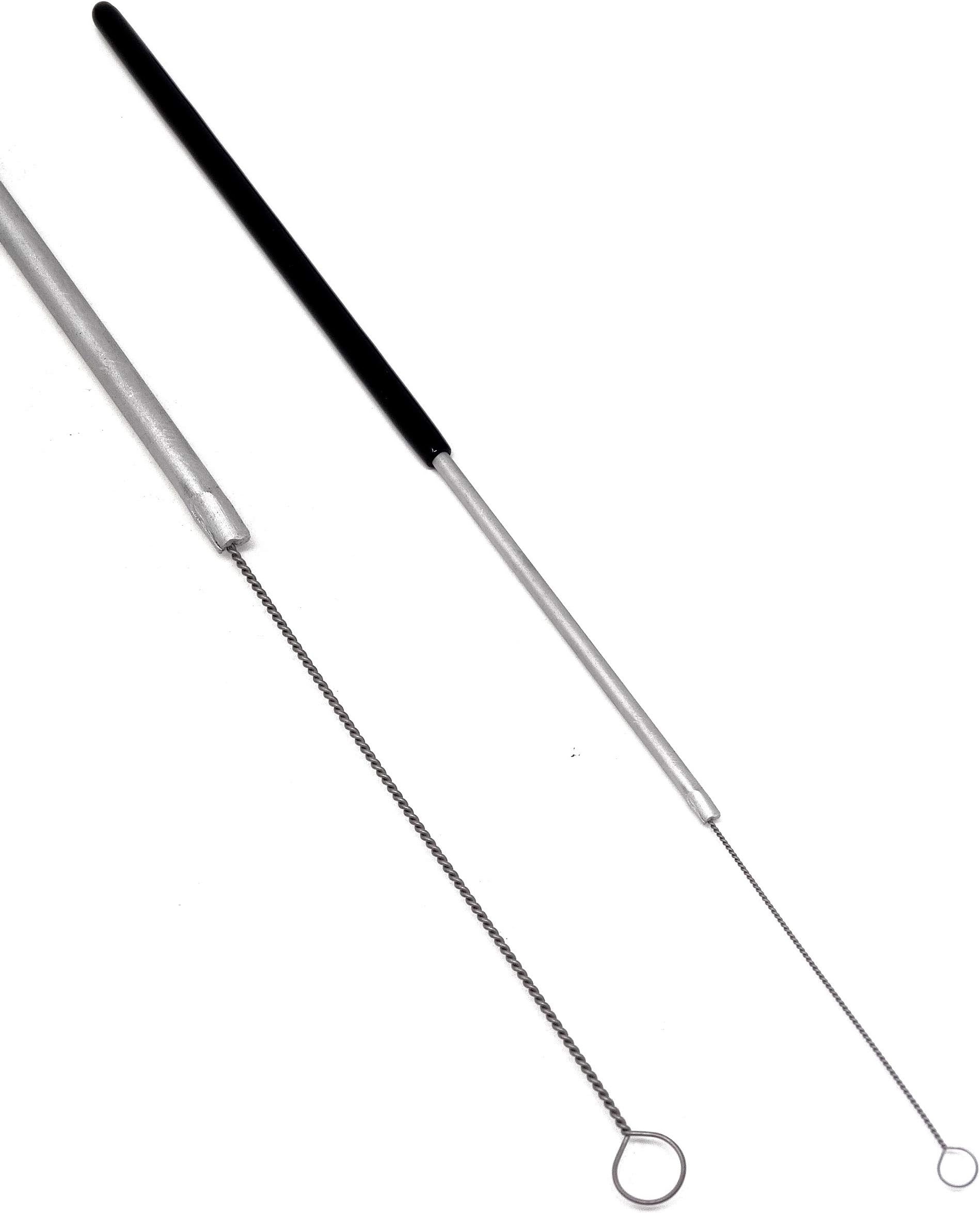 A2Z SCILAB IL05BI Bacterial Inoculating Loop 5 mm, Braided/Twisted Nichrome Wire, With PVC Insulated Aluminum Handle