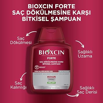 Bioxcin Forte Shampoo 300ml Pay 3al2
