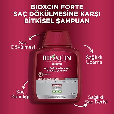Bioxcin Forte Şampuan 300ml 3al2 Öde