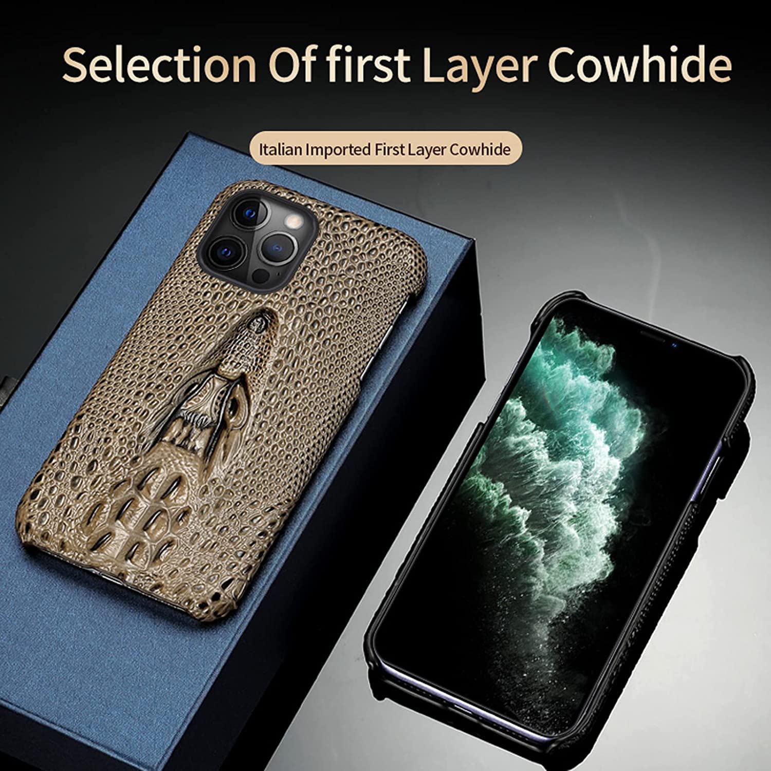 Custodia Gotica Nera Opaca Per IPhone 14 Pro Max (6,7") – Cover In TPU Con Pipistrelli Lucidi, Paraurti Antiurto Antiscivolo