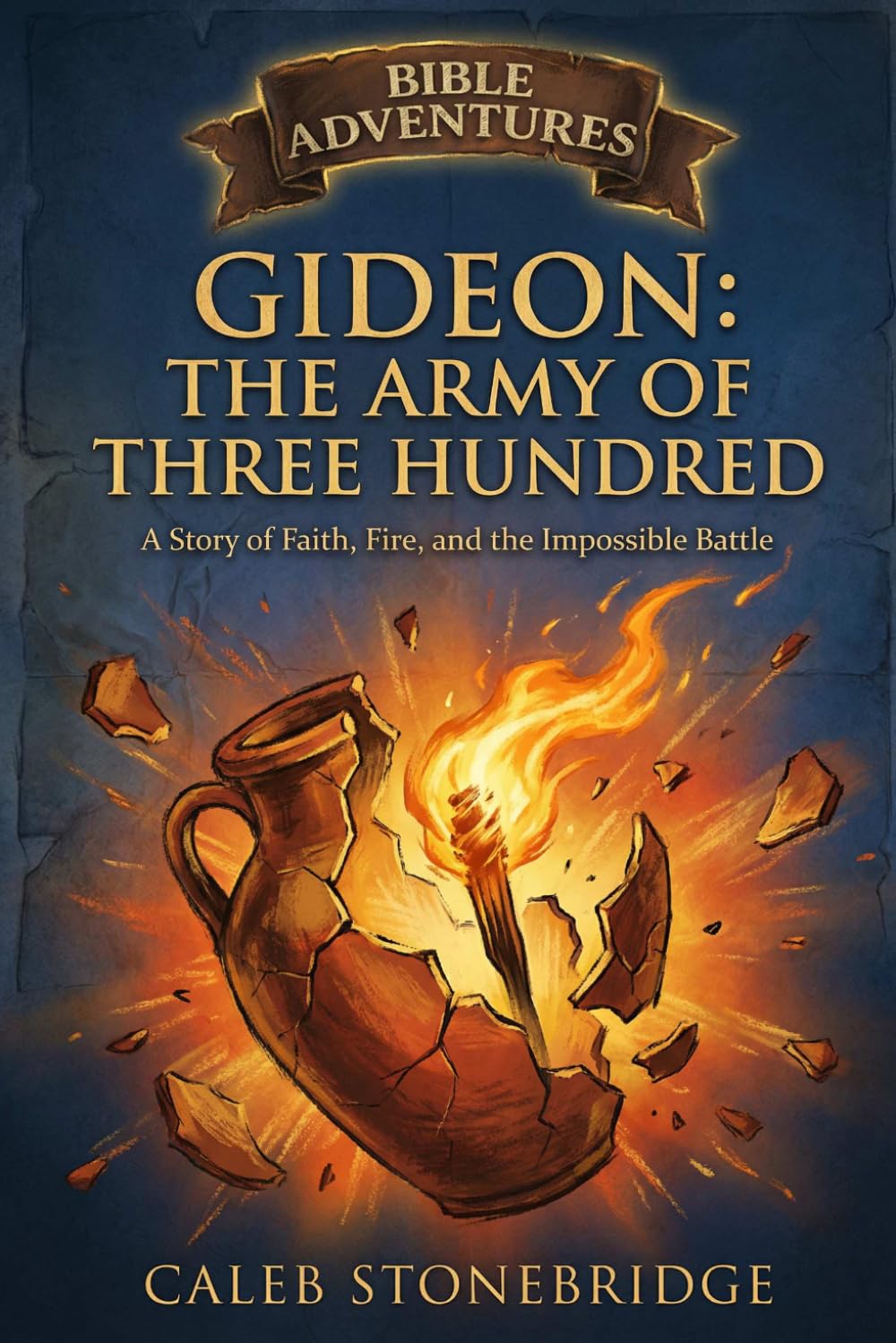 Gideon: The Army of Three Hundred: A Story of Faith, Fire, and the Impossible Battle (Bible Adventures)
