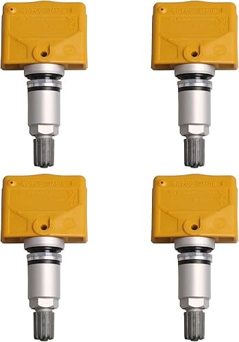 MOSTPLUS 40700-JA01B Sensor de Sistema de Monitoreo de Presión de Neumáticos (TPMS) 315MHz Compatible para Nissan Infiniti 2006-2012 (juego de 4)