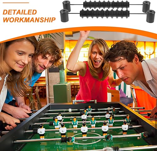 Miniatura 3 de Sosoport Contador de fútbol de mesa, 2 unidades, 10 números, indicador de contador de puntuación para mesas de futbolín estándar para fútbol infantil