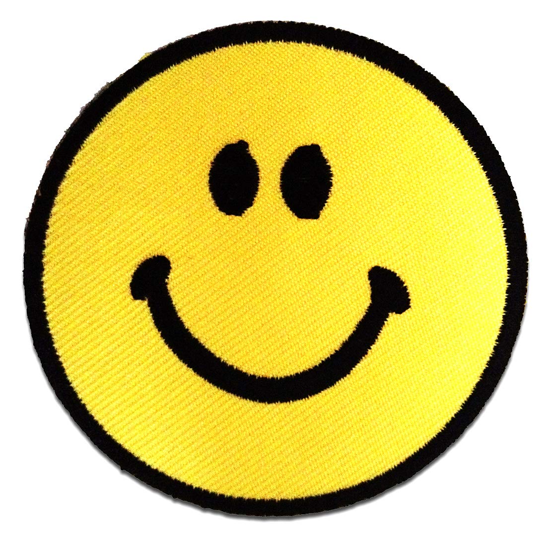 Smiley 7.5 x 7.5 cm Iron-on Patch Embroidered Patch