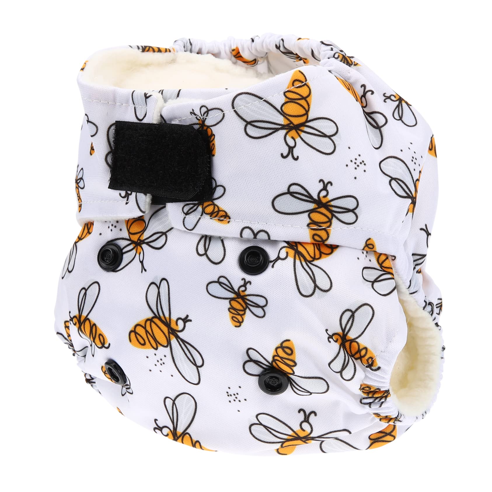 Abaodam 4 Piezas pantalones para bebés pañal reutilizable para bebe recién nacidos ropita bebe recien nacido reutilizables para para recién os