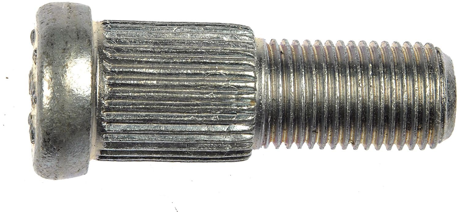 1/2-20 Serrated Wheel Stud - .625 In. Knurl, 1-5/8 In. Length - Dorman 610-039.1 Wheel Lug Stud - Dorman Wheel Stud 610-039.1 - WHEEL STUD - 1/2-20 Serrated Wheel Stud - .625 In. Knurl, 1-5/8 In. Length - Wheel Stud - Wheel Bolt - These wheel lug studs are made of carbon steel and tested to demanding automotive industry standards to ensure strength, longevity and safety. - Chrysler 1968-63, Dodge 1971-56, Oldsmobile 1970-67, Plymouth 1970-56