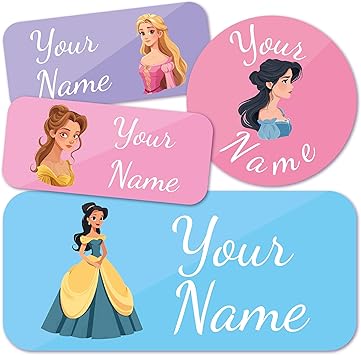 Custom Name Stickers For Kids - Waterproof Personalized Labels For School & Daycare