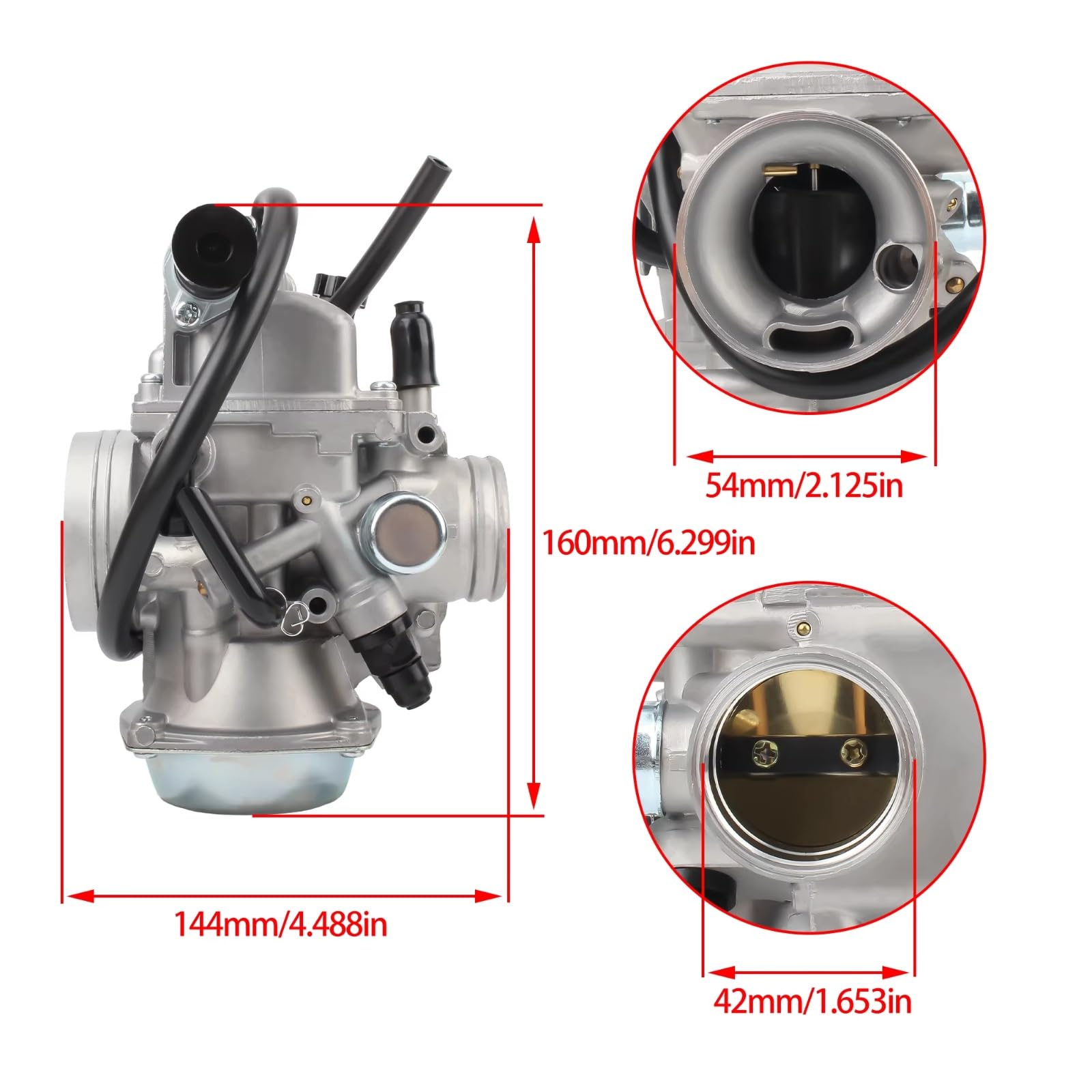 Carburatore 4 Tempi Compatibile Con Trx 450es Per Foreman 1998 1999 2000 2001 ATV Moto Kit Carburatore Gruppo Motore Parti Di Ricambio Accessori