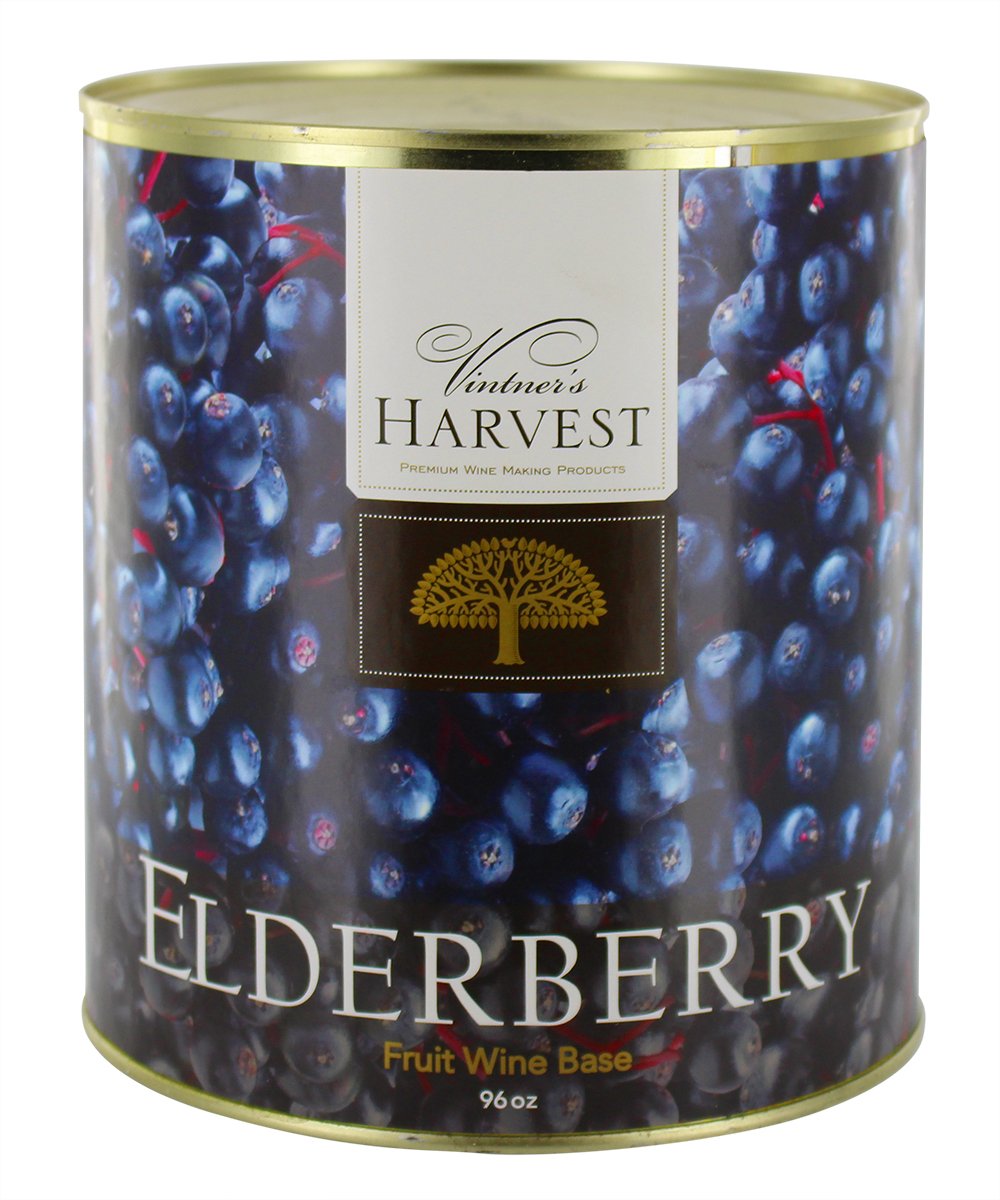 Buy Elderberries Vintner's Harvest 96oz Canned Elderberry Fruit Wine Base Online at desertcartINDIA