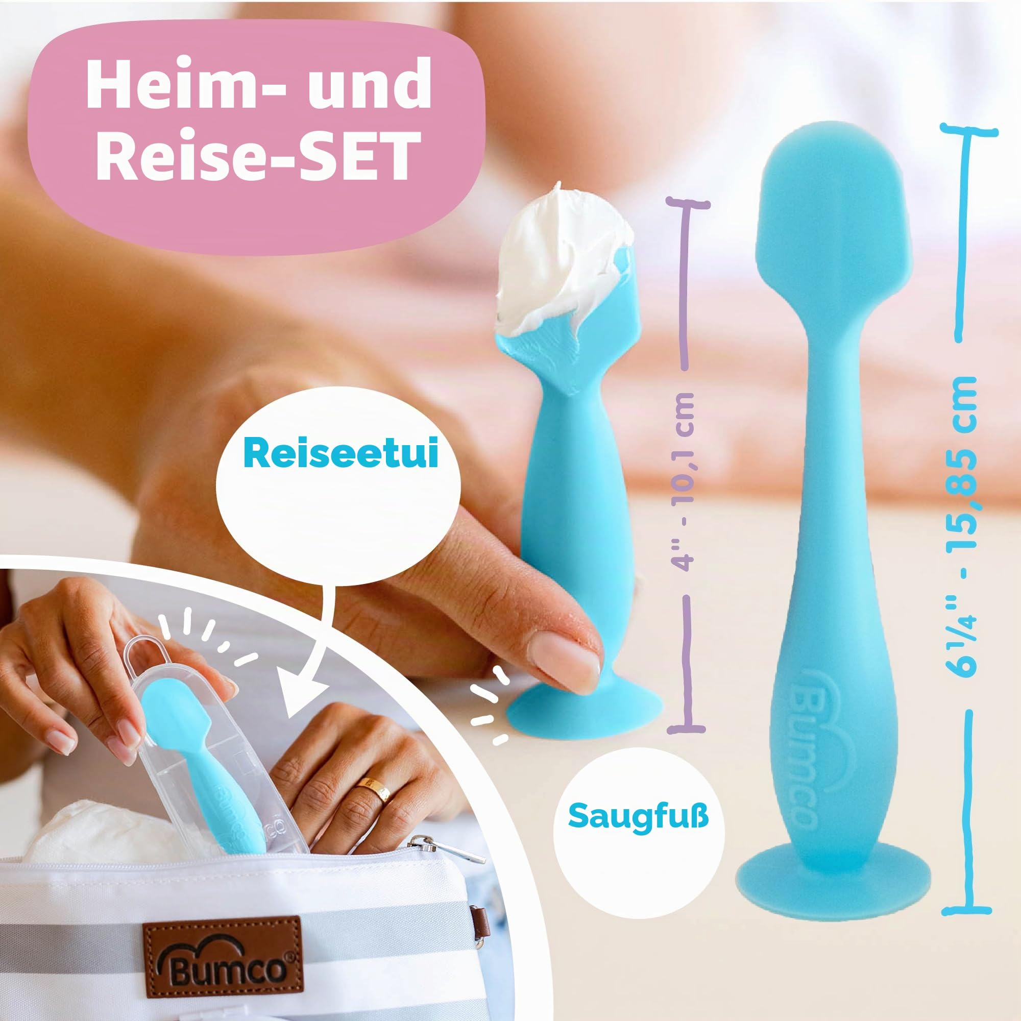 BabyBum Windelbürste, cremefarben