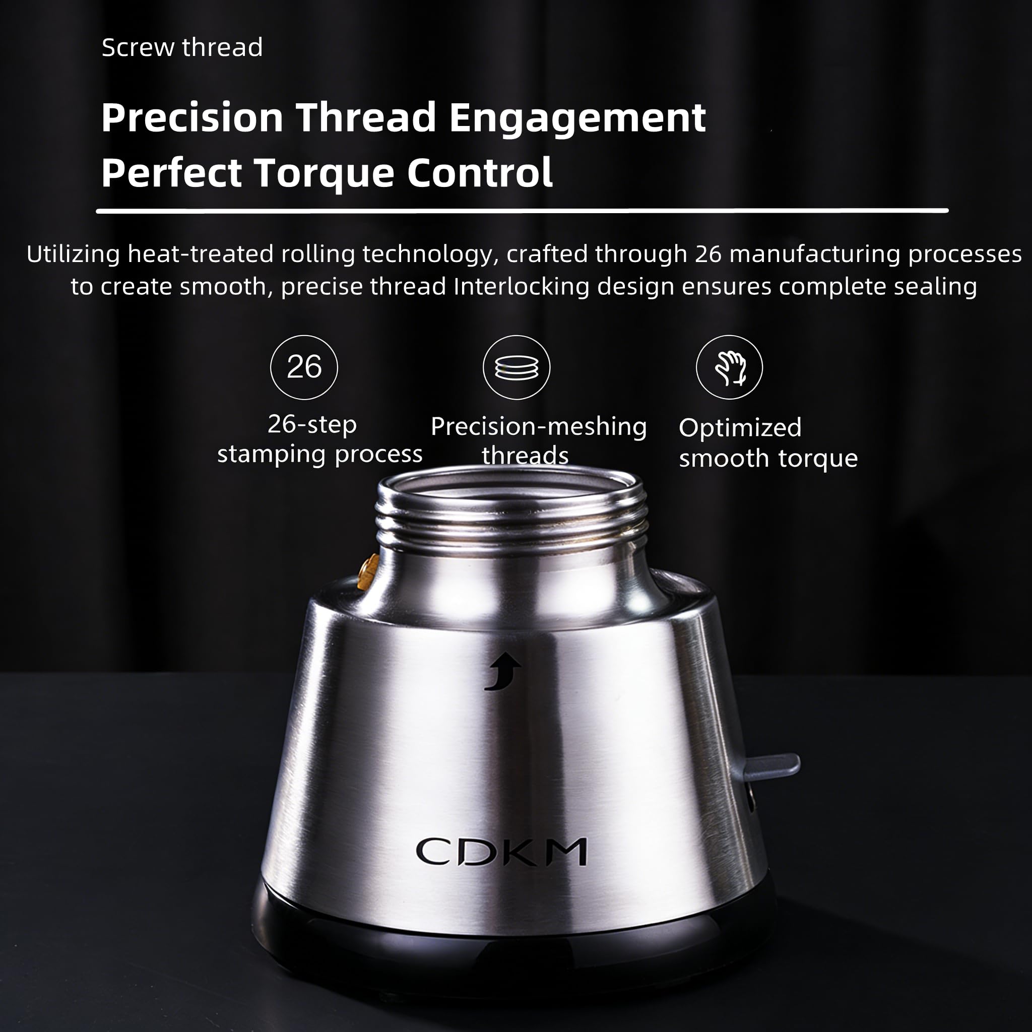 Cafetera eléctrica Moka – Olla eléctrica Moka con válvula de seguridad italiana, termostato STRIX UK, acero inoxidable 304 – Preparación de café espresso rico y aromático (230, mililitros)
