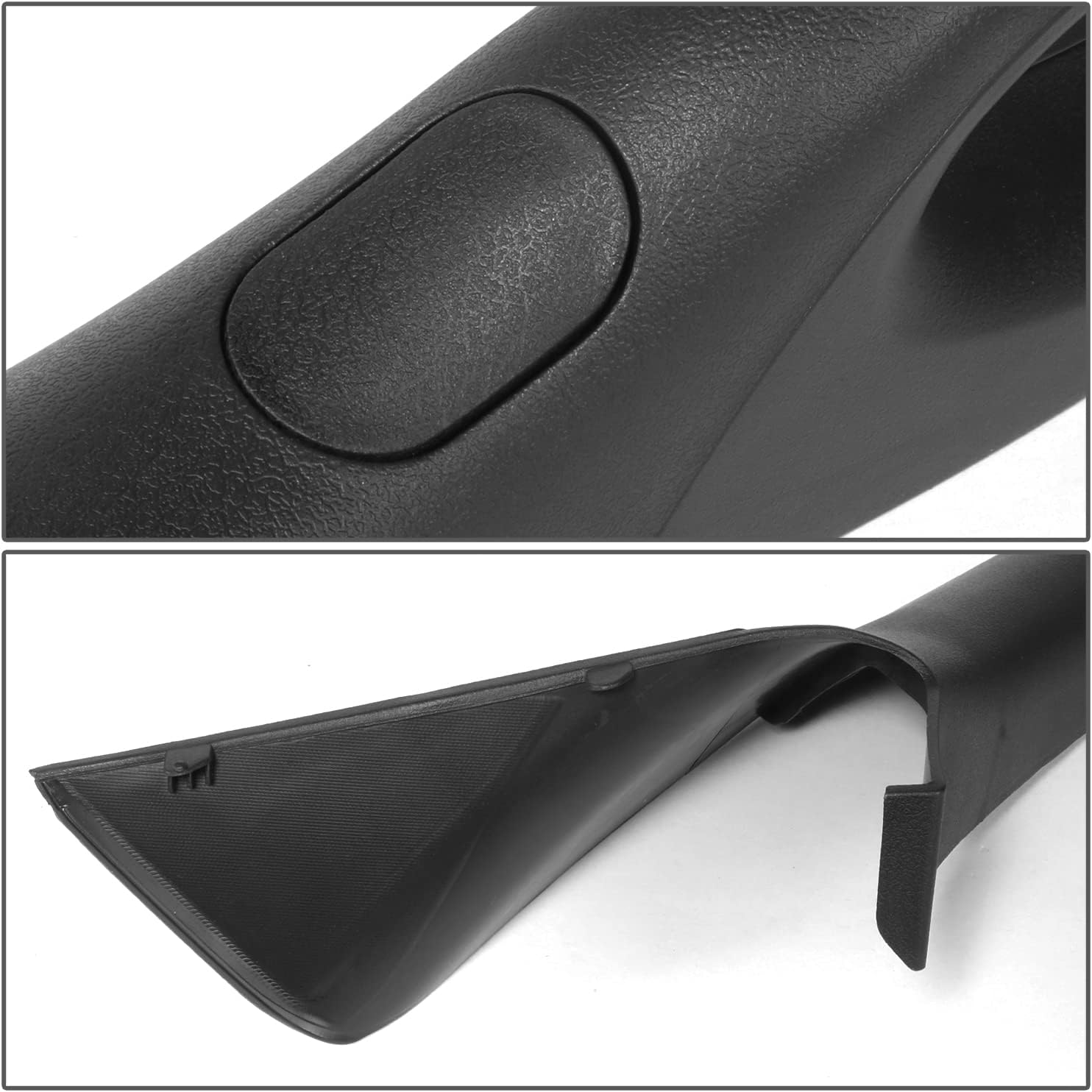 DNA MOTORING Front Right Side A Pillar Windshield Trim Interior Panel Molding Compatible with 04-08 F150/06-08 Mark LT, Ebony Black, 4L3Z1503598AAA, ZTL-Y-0295-BK