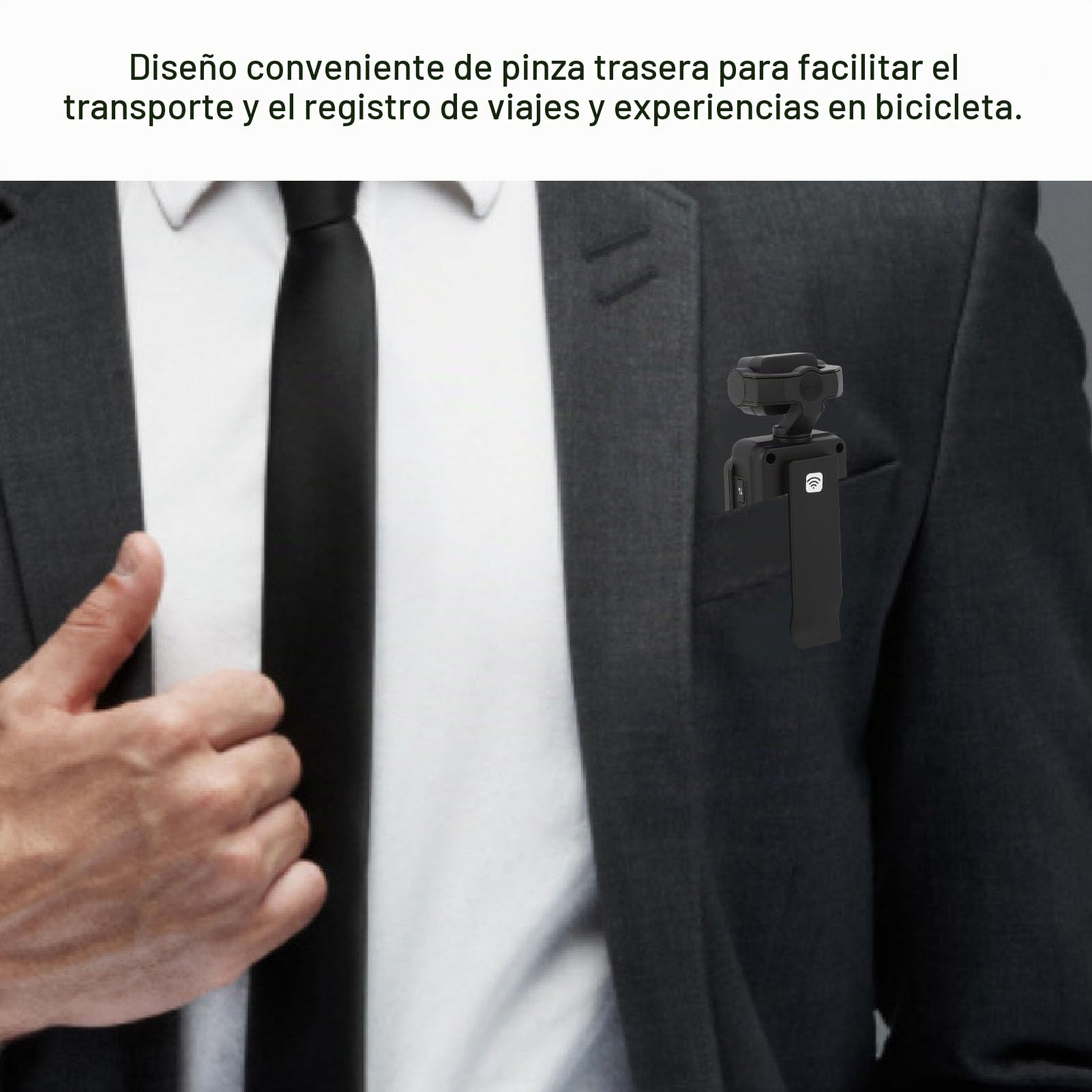 Jectse Cámara de Acción Portátil 4K, Cámara Deportiva WiFi con Giroscopio de 6 Ejes IP65, Lente Gran Angular, Equilibrio de Blancos Ajustable, para Viajes en Bicicleta y Actividades Al