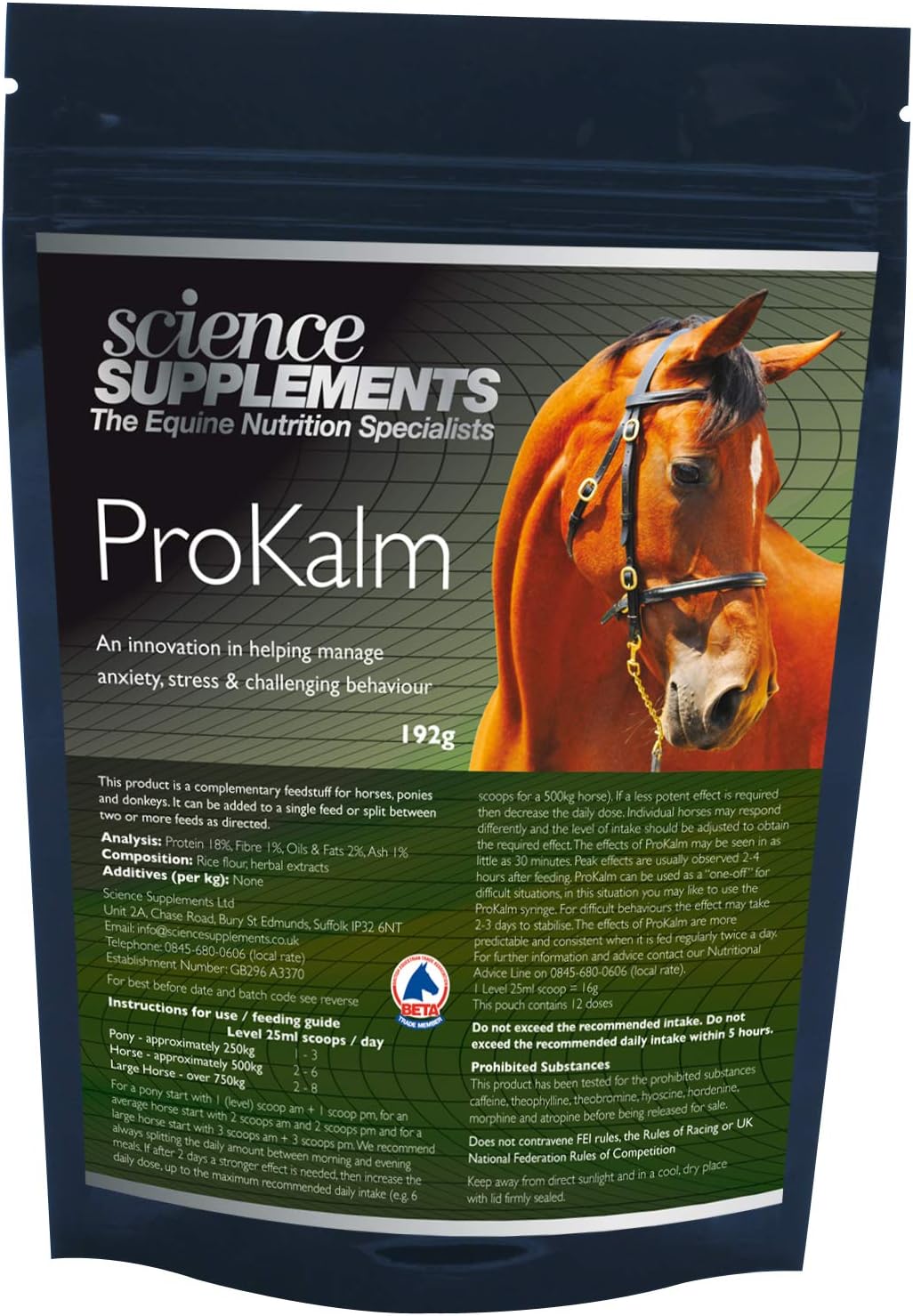 Unisex's Science Supplements Prokalm