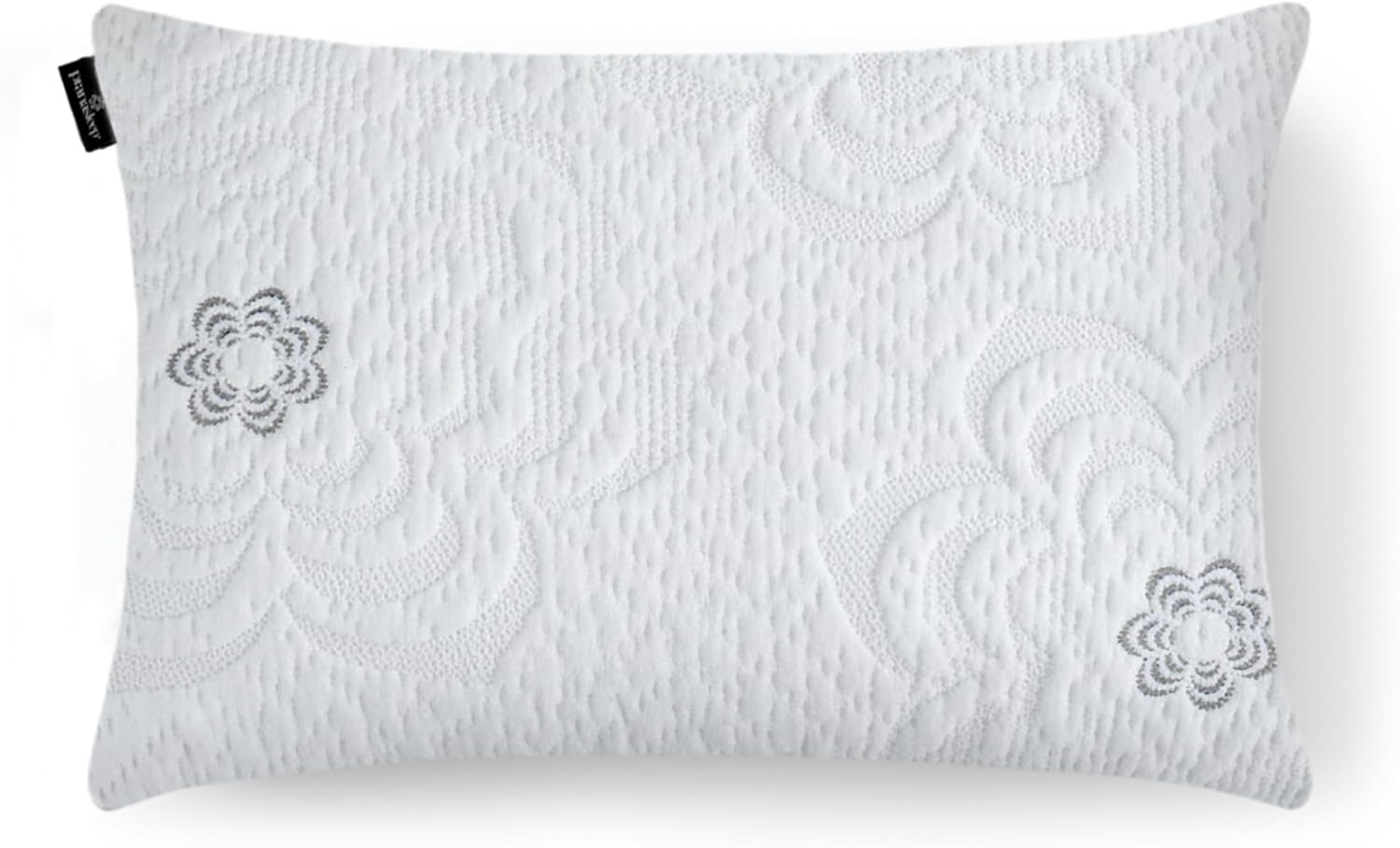 PranaSleep Dharma Adjustable Latex Pillow, Back, Stomach, and Side Sleeper Pillows for Adults, Bedding Essentials for Hot Sleepers, Queen Size, 30" L x 17" W x 6" H