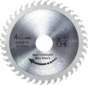 115mm Carbide Saw Blade 4.5\