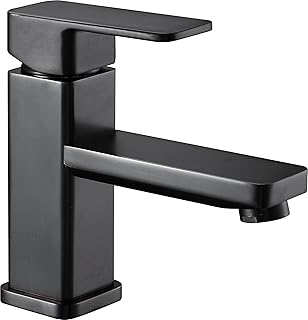 ANZZI Single Hole Bathroom Faucet - Oil Rubbed Bronze - Naiadi Series (L-AZ122ORB)
