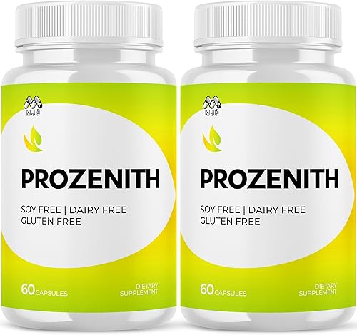 Paquete de 2 cápsulas Prozenith, suplemento oficial de sal rosa de Prozenith con todos los ingredientes naturales, píldoras avanzadas de apoyo para