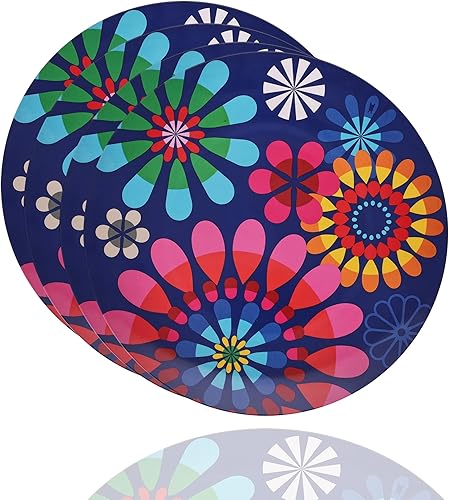 French Bull Platos  Juego de 4 piezas  Juego de platos de melamina de 11 pulgadas  Vajilla de melamina para interiores y exteriores  Festival