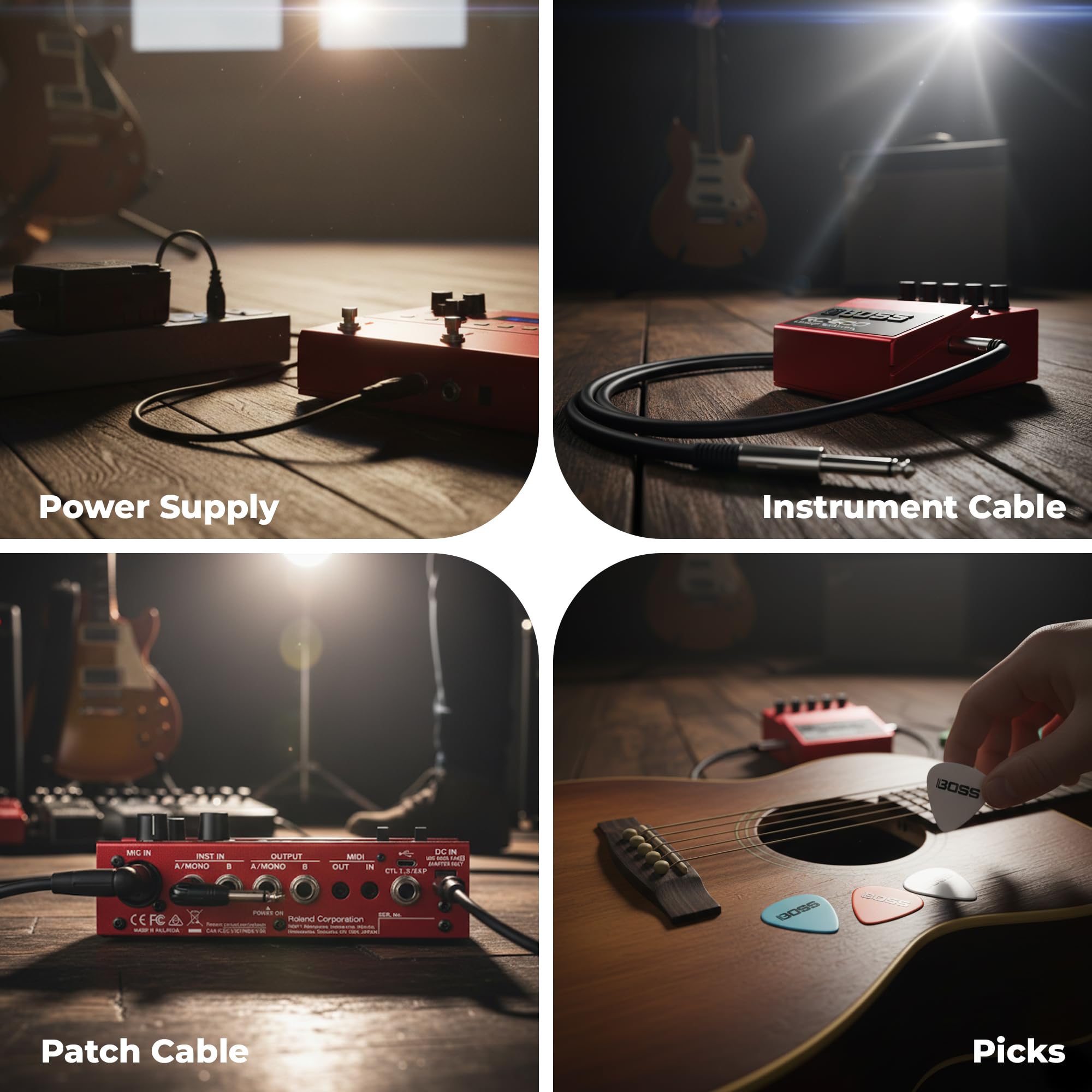 ギター Loop station RC-500 Amazon.com: BOSS RC-500 Loop Station, Dual-Track Powerhouse