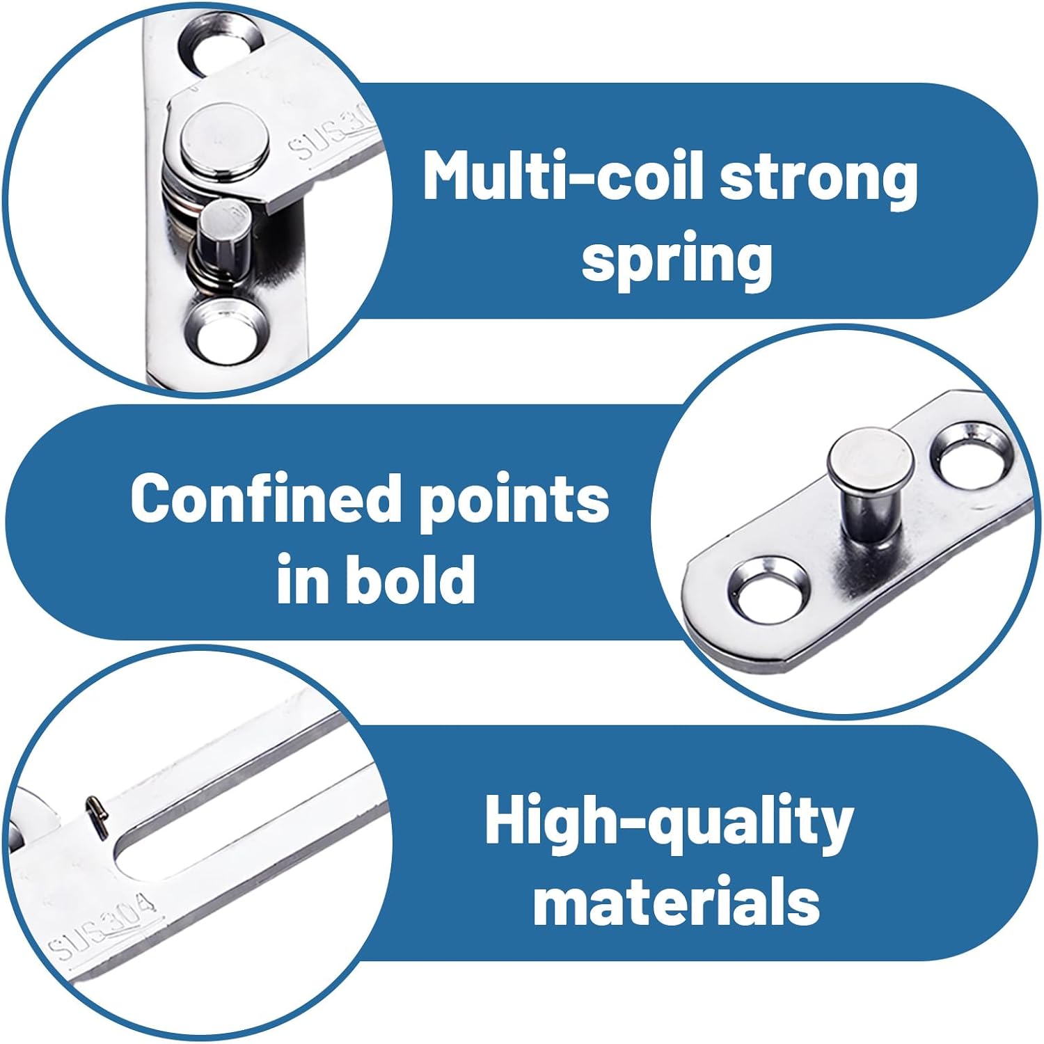 2PCS Window Restrictor with 8PCS Nails, Window Safety Locks and Window Latches for Safety, Window Restrictors for UPVC with Fixing Nails, Window Locks for UPVC Windows