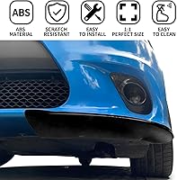 Vista 3 de Hoolcar Protector de parachoques delantero para Dodge Charger SRT 2015-2021, accesorios exteriores, color negro