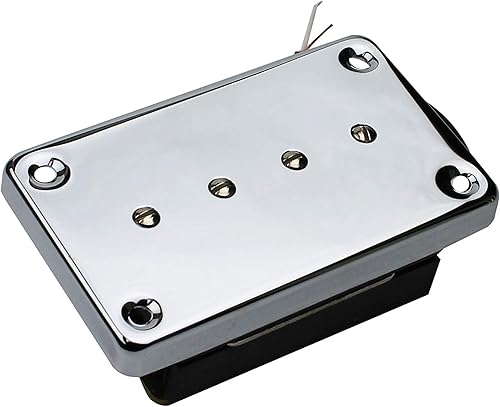 Miniatura 2 de Guyker Pastillas Bass Mudbucker - Piezas de repuesto para pastillas de cuello o puente Artec para guitarra de bajo Sidewinder de 4 cuerdas (EBC4, 1