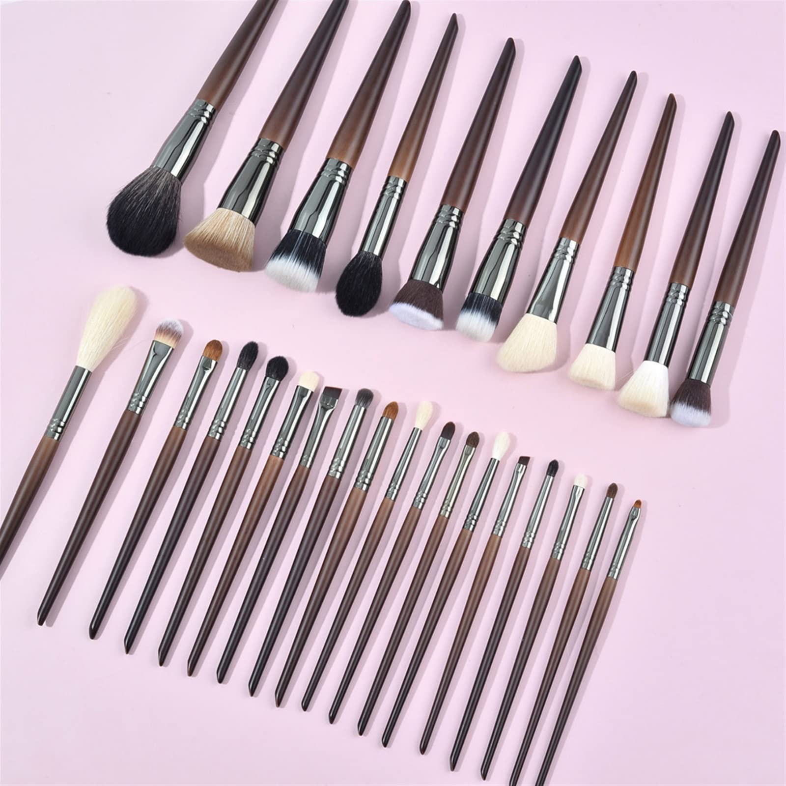 Pennelli per Il Trucco Set di pennelli per Il Trucco Beauty Puff Spugna Uovo Cipria Kabuki Blush Correttore Ombretto Kit di pennelli per Il Trucco