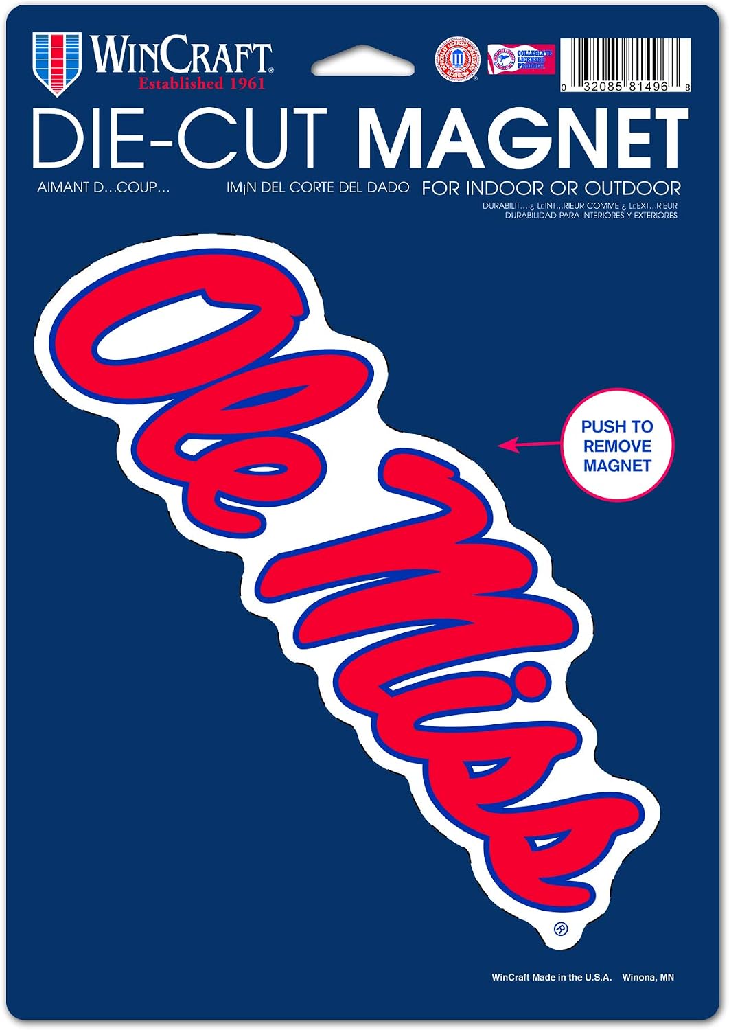 NCAA Die Cut Logo Magnet image 2