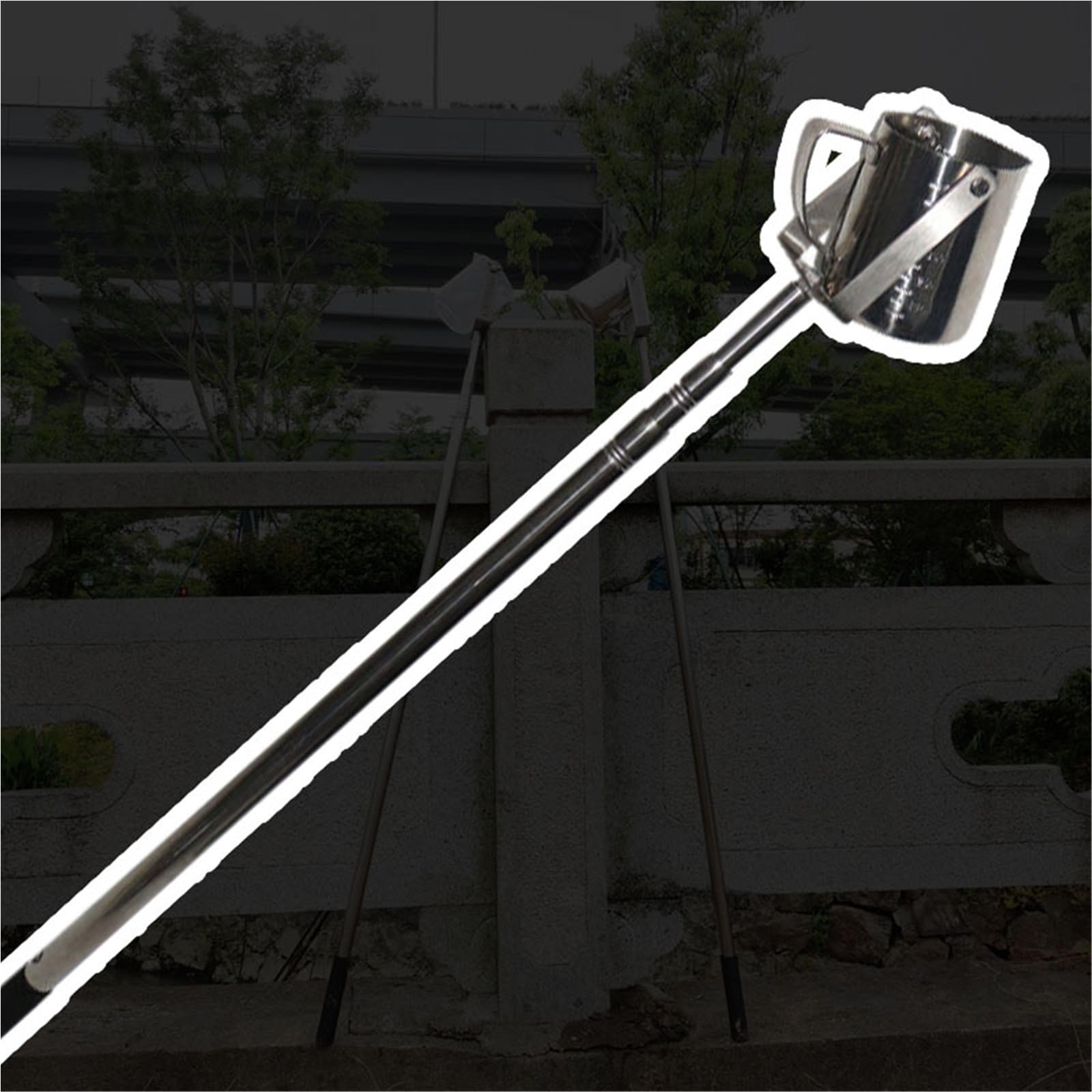 varilla muestreo poste muestreo Equipo De Muestreo De Agua, Dipper De Muestreo Acuático De Acero Inoxidable Para El Hogar/jardín Colección Acuática/Camping/Recolección(500ml,L 300cm/9.8ft)