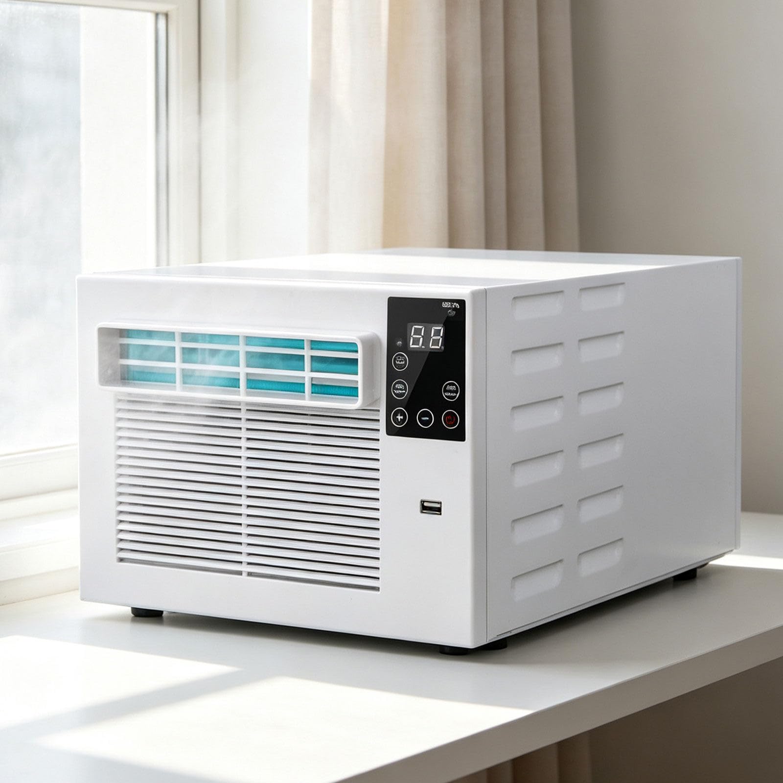 vnmudzeo 2560 BTU Mobile Air Conditioner,280W Energy Efficient