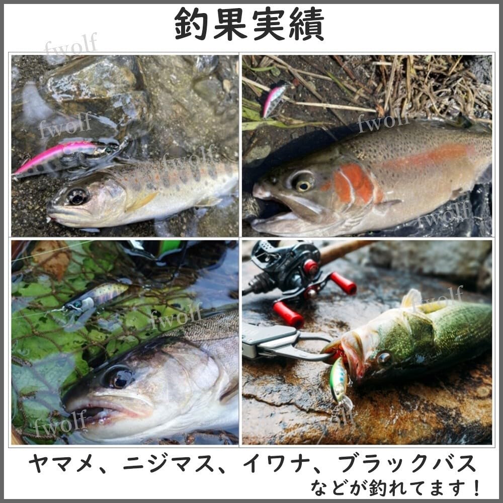 Amazon.co.jp: トレブルフック 4 釣り針 レッド 赤 50本 セット