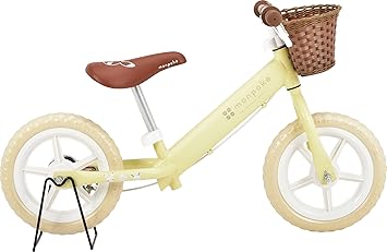 Amazon 自転車 トレーニングバイク Rise12 ホイップベージュ モンポケ 子ども用自転車