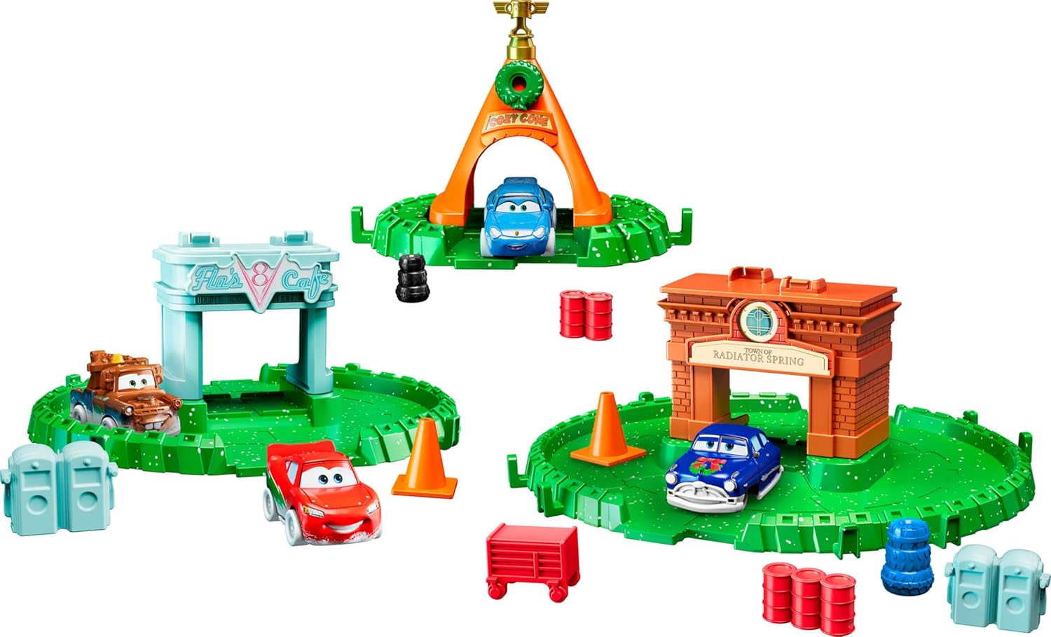 Mattel ディズニー ピクサー カーズ ミニレーサー アドベント